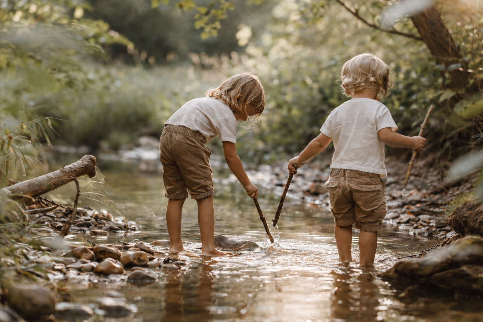 Warum Kinder draußen oft kreativer spielen als drinnen – und was wir daraus lernen können